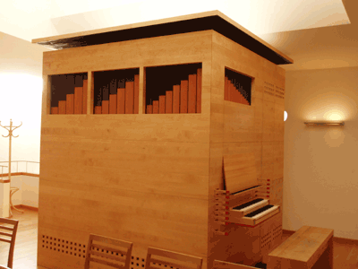 Neue Orgel von Matzleinsdorf